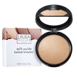 Laura Geller Soft Matte Baked Bronzer in Fair - New in Box